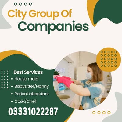 HouseMaids/Nanny/Cook/Driver/Attendant etc