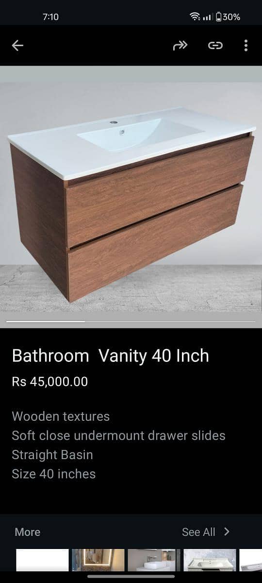 PVC vanity 3