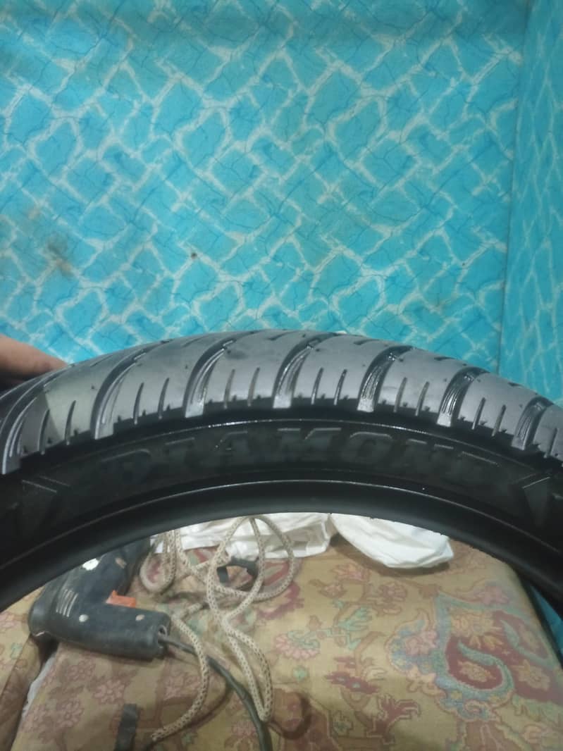 Diamond Tyre Only one month use 2