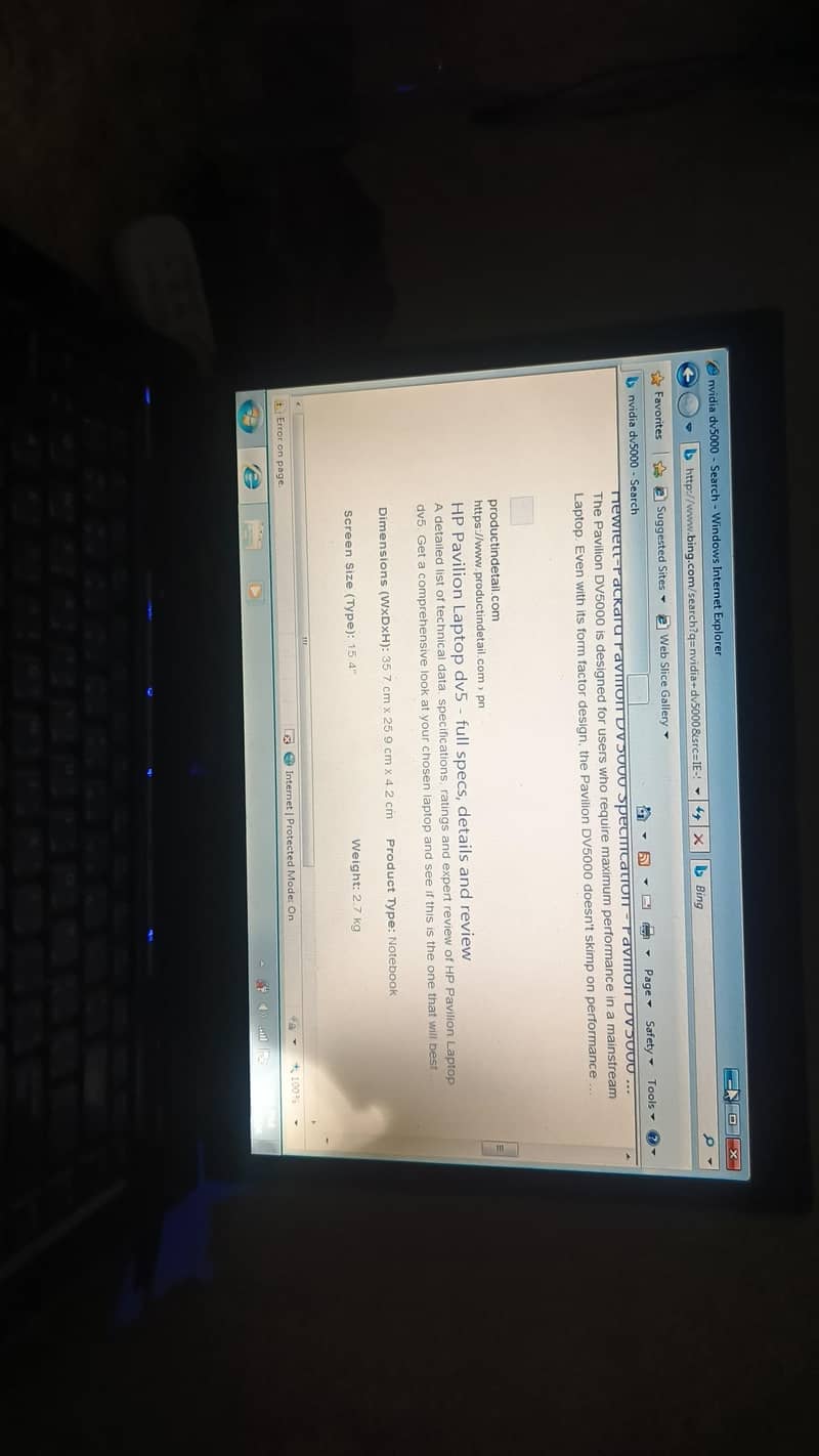 hp pavilion dv5000 lap top computer with remote 10