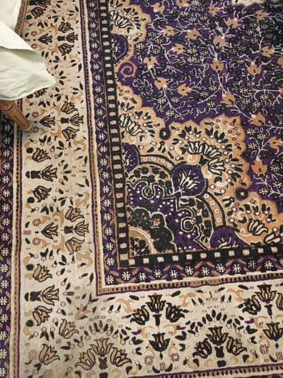 big size Turkish blue carpet