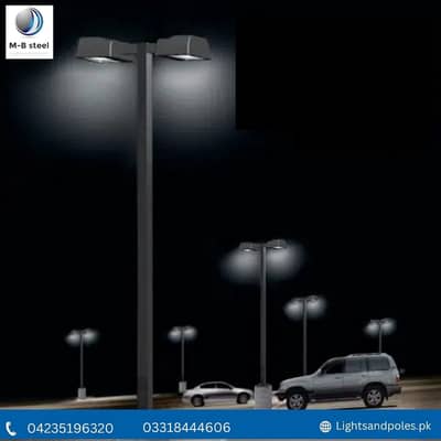 Street Lights, Stadium Poles, Steel Poles, CCTV Poles & WAPDA poles