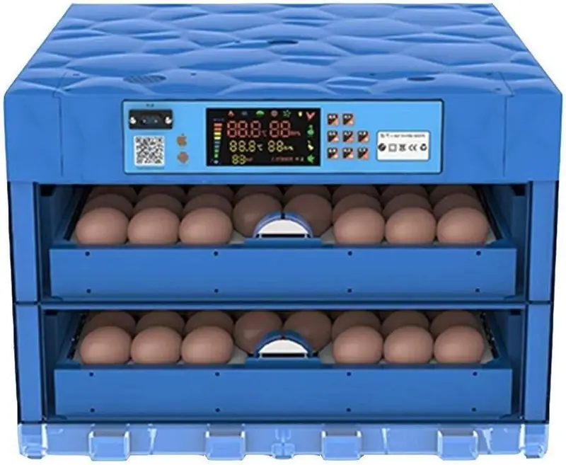 128 Eggs incubator | Hatching machine | automictic incubator | Brooder — photo 3