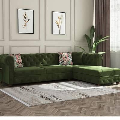 Chesterfield L Shape sofa