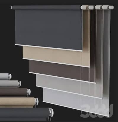 Blinds | Office Blinds | Roller Zebra Blind | Window Wooden Blinds