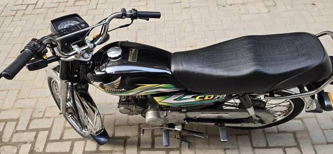 Honda CD 70 100 % Genuine Condition Black 2023
