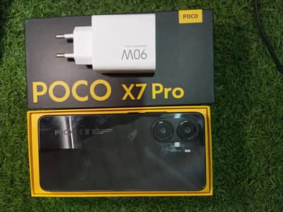 POCO X7 PRO PTA APR. .  (8/256) 10/10 WITH BOX WHAT'SAPP 0329-1453858