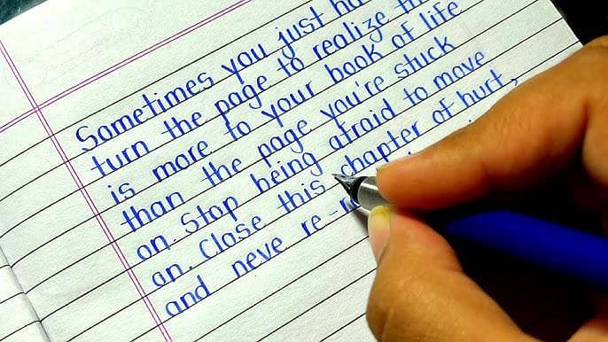 handwriting assignment work 0