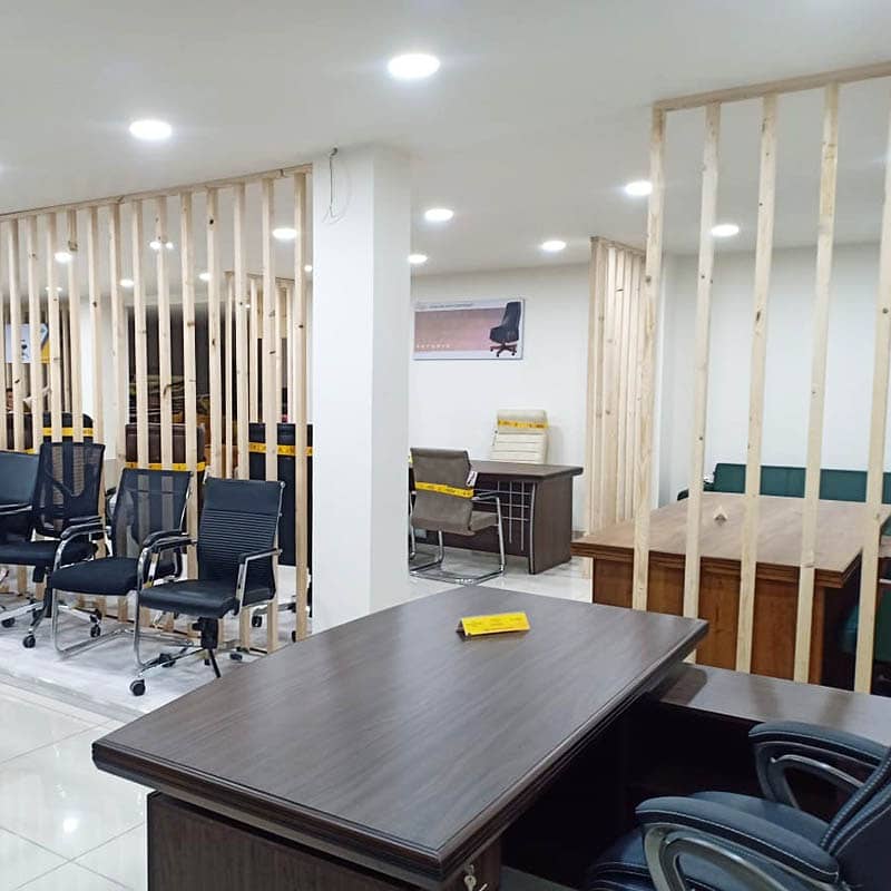 Fully furnished & Non furnished office and office space hall available for Rant in Gulberg green 1000 sqft to 3000 sqft 8