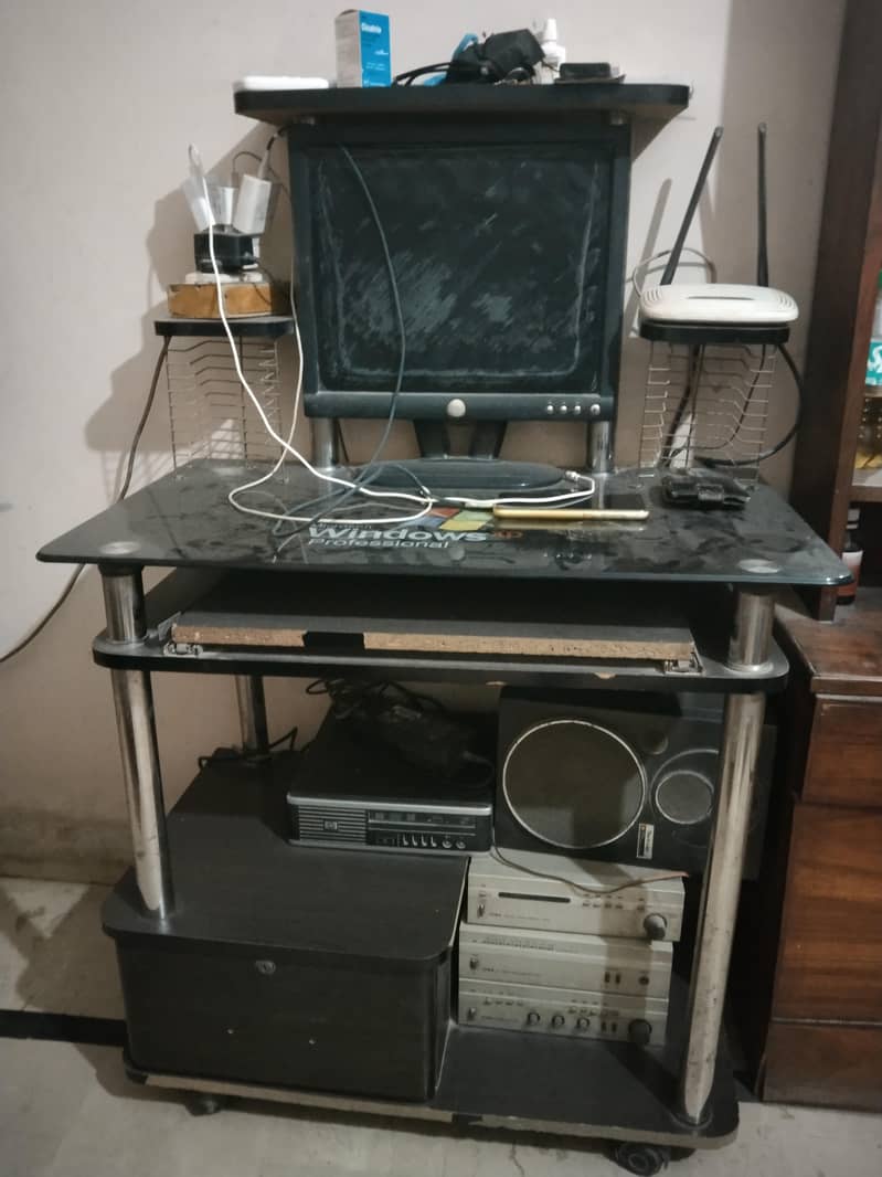 sofa set with computer table 2