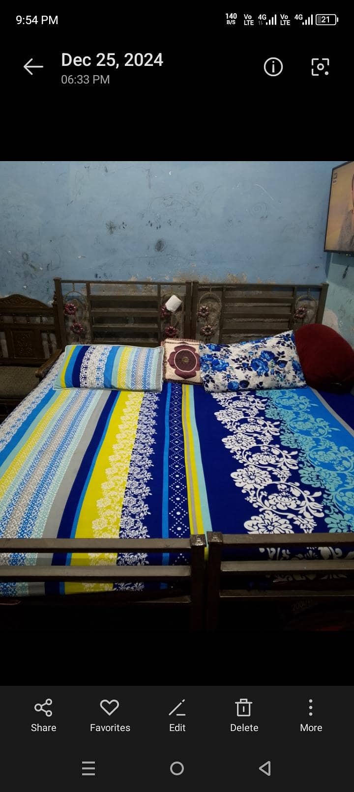 سنگل بیڈ فار سیل۔۔۔۔ 8 0