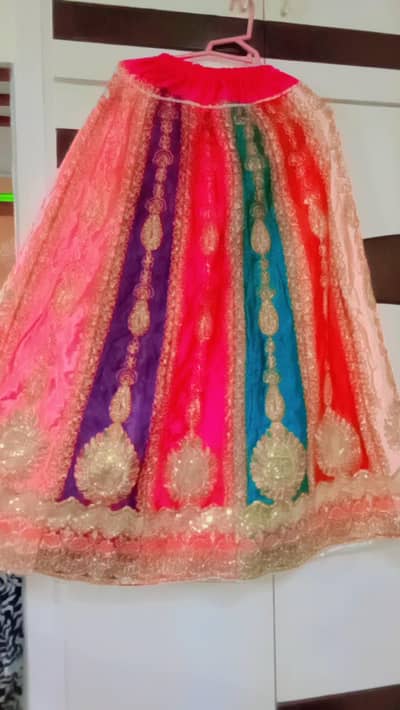 12 Kalyan multi colour fancy lehnga