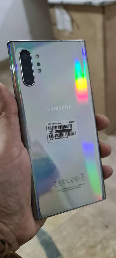 Samsung note 10plus dual sim 12.256gb approved chance deal