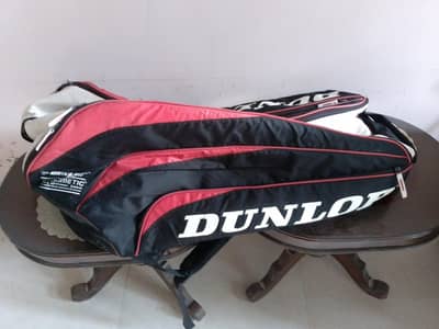 Original 2024 Model DUNLOP Biomimetic 6R Red Tennis Racket Bag