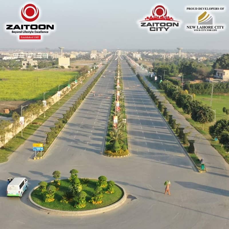 10 Marla Plot Sale A Block Plot No 900, Onground Ready Possession Plot, 40 Fit Road, Socaity New Lahore City, LDA Approved Area, Near Bahria FSector, Near Ring Road Interchange. 1