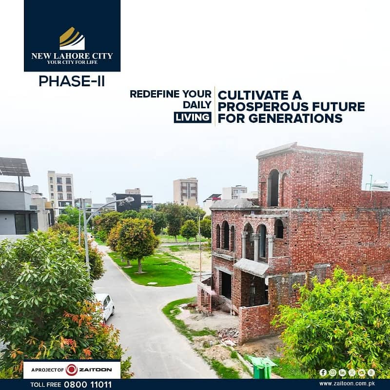 3 Marla Plot Sale A Block Phase-2 Plot No 1036 Onground Ready Possession Plot Socaity New Lahore City NFC-2 OR Bahria Town Road Attached, Near Ring Road,Near Masjid, Near Park. 3