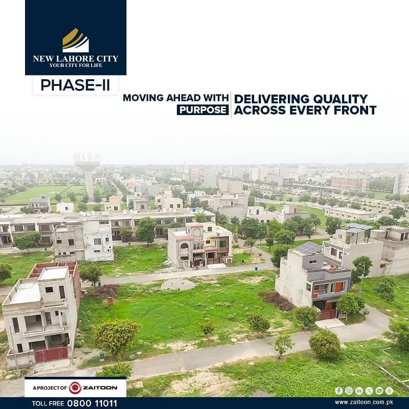 3 Marla Plot Sale A Block Phase-2 Plot No 1036 Onground Ready Possession Plot Socaity New Lahore City NFC-2 OR Bahria Town Road Attached, Near Ring Road,Near Masjid, Near Park. 14
