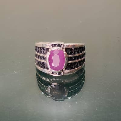 lucky stone/birth stone/gemstone/silver rings/natural gems/real stone/