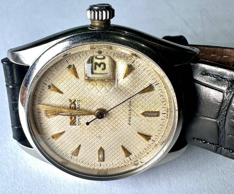 rolex oysterdate precision vintage 1