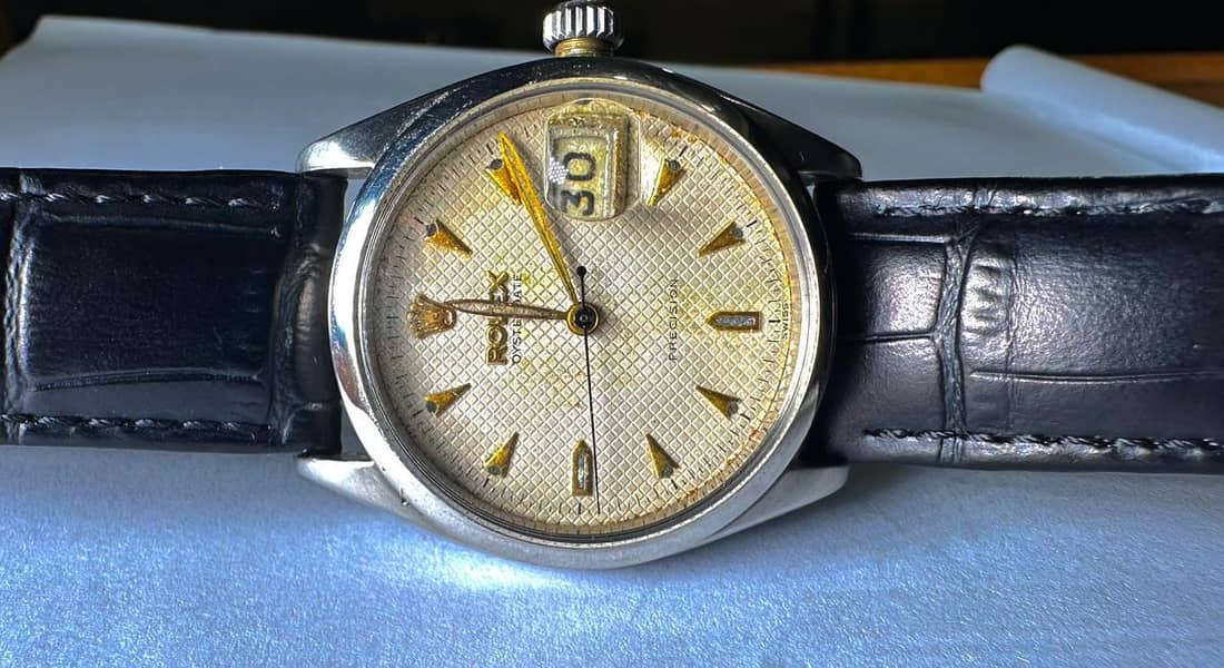 rolex oysterdate precision vintage 4