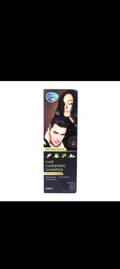 LUVVEL  HAIR DARkENING SHAMPOO