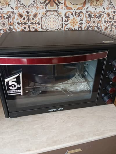 Signature Electric Oven Toaster Rotisserie | New | Box Open