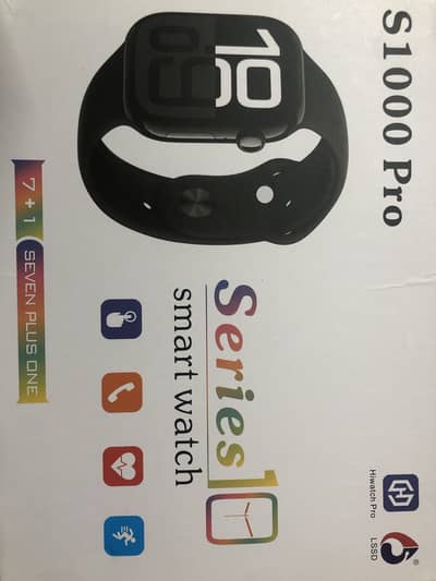 Brand New Series 10 S1000 Pro with 7 straps wireless charger