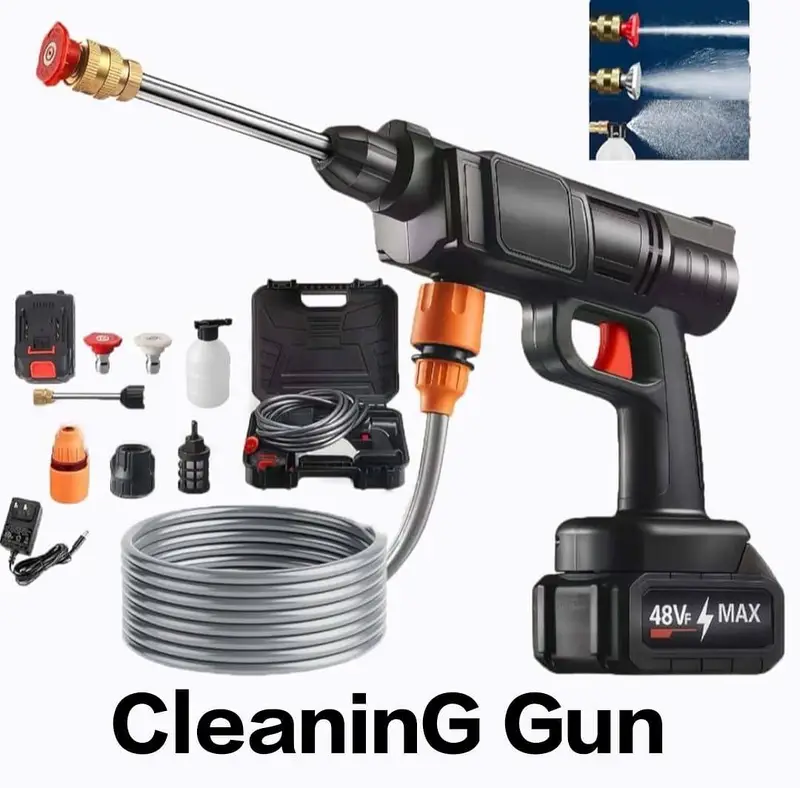 Cordless High Pressure Pet Washer Cleaner - 48V