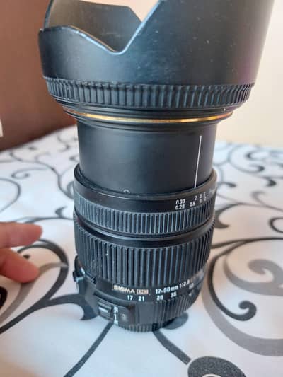 sigma 17-50 2.8 for nikon as like new
