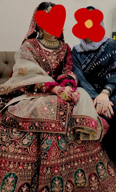 Bridal lehnga