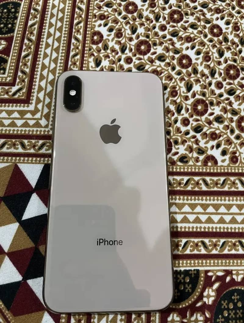 i phone xs non pta 64 gb with box only battery change 100 health 0