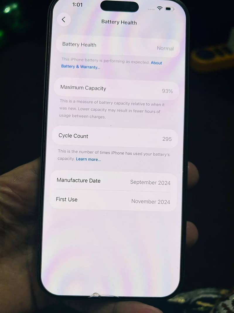 iPhone 16 pro max 256gb non pta complete box 2 months sim time 5