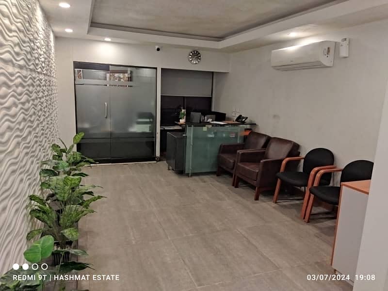 INDEPENDENT BUNGALOW DOUBLE STOREY FOR OFFICE WORK 2 SIDE CORNER PRIME LOCATION AT BLOCK 18 GULSHAN 4