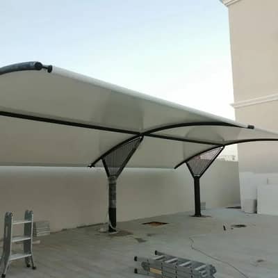Car parking shade/ Garage shade /Coverd  Padel court /PVC fabric.