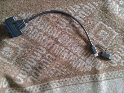 USB 3.0 USB to SATA C-type Cable | Connect SSD & HDD to Laptop or PC
