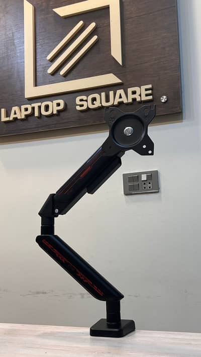 ETHU Single Monitor Arm – Adjustable Gas Spring Stand - Box Packed