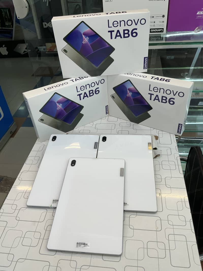 Lenovo Tab 6 (A101LV) | 64GB Storage 4GB RAM,10.3″ Display, 7500