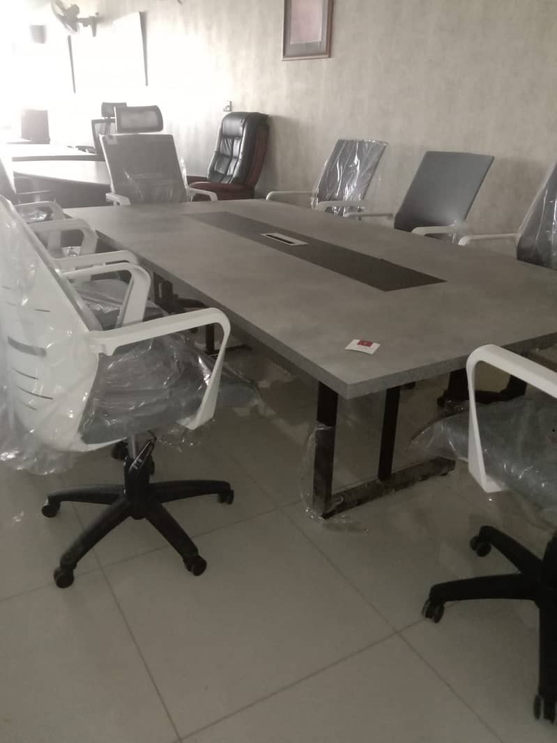 Meeting Conference Table Workstation Computer Table Office Chair 3