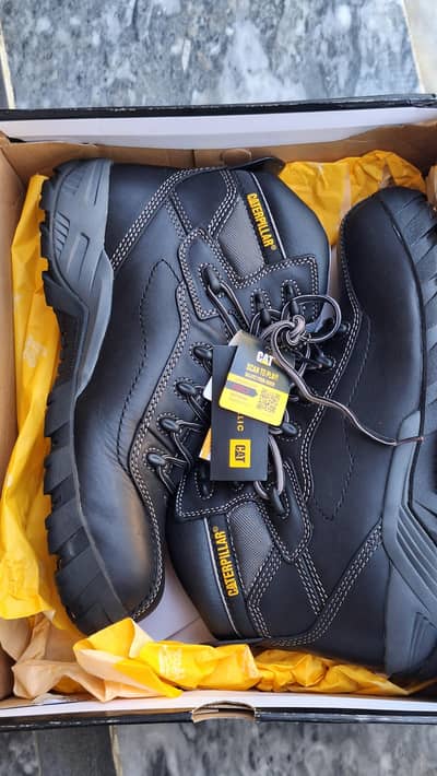 caterpillar safety shoes nitrogen CT (BLACK)