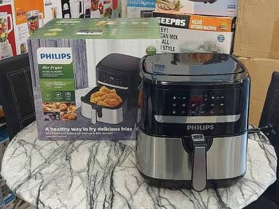 Original Philips LCD Touch Essential Air Fryer - 7.0 Liter Master Chef