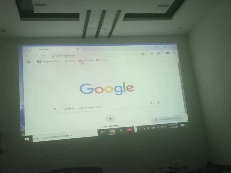 NEC Projector Good Condition screen 200" Plus 7