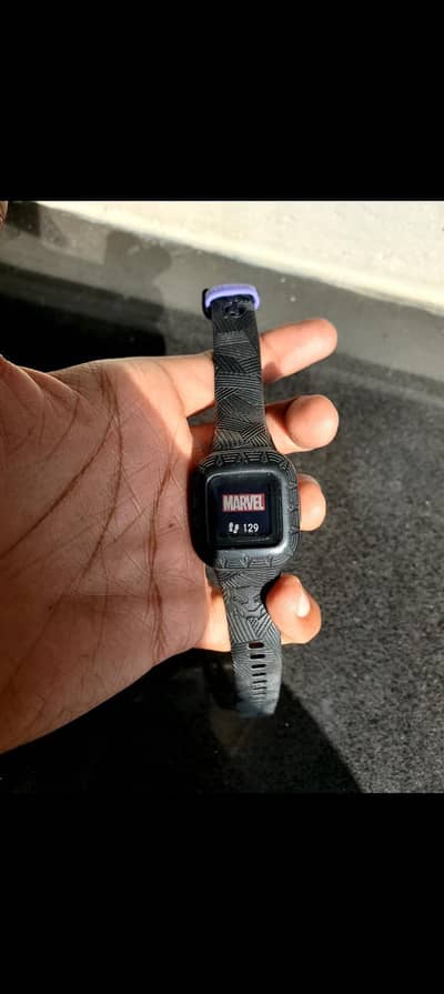 Garmin jr 3 smartwatch  marvel edition