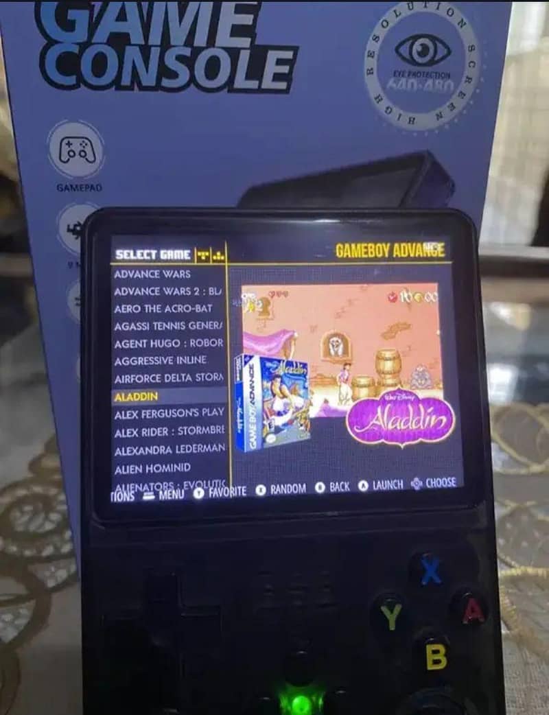 Portable Retro gaming console. R36S 1