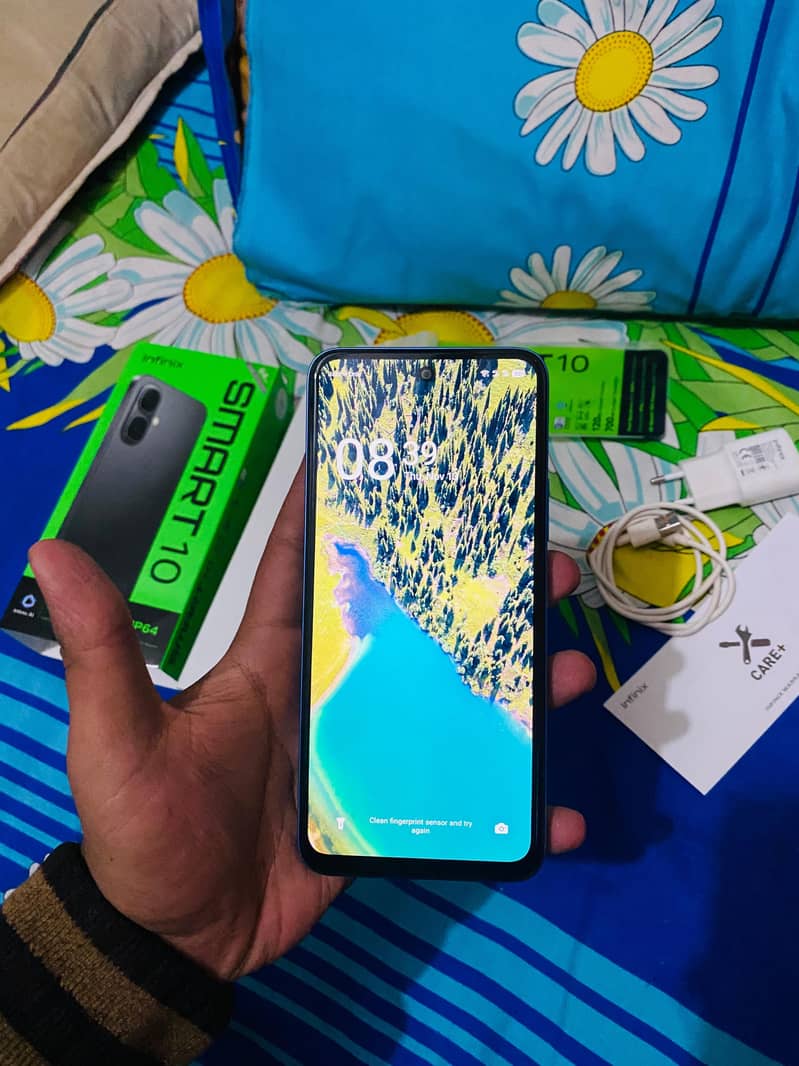 Infinix smart 10 10 by 10 under warranty 1