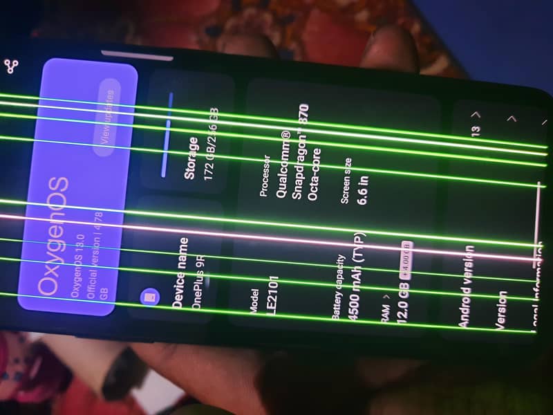 One Plus 9R (Sims working) 2