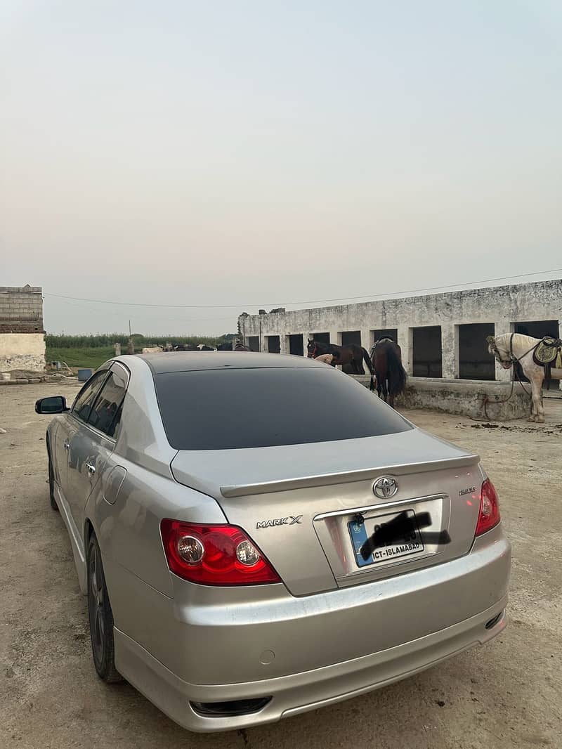 Mark x back bumper 1
