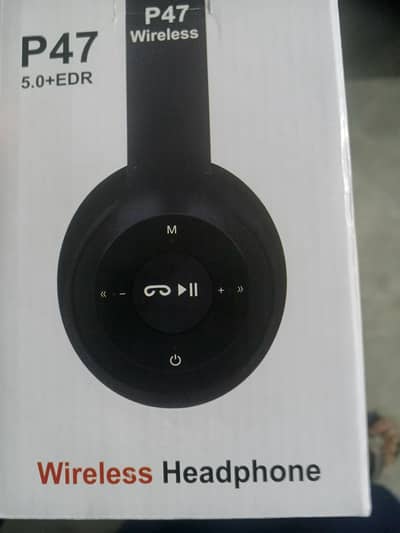 Wireless P47 Headphones box packed