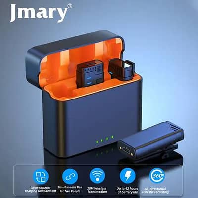Jmary Wireless Mic for Mobile iphone and Camera - Wireless Mic