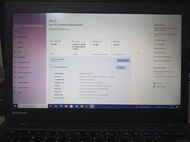 Lenovo Thinkpad T440 1