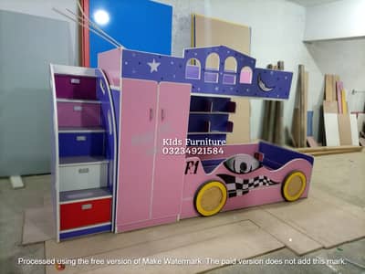 Bunk bed | Kid wooden bunker | Baby bed | Double bed | Triple bunk be